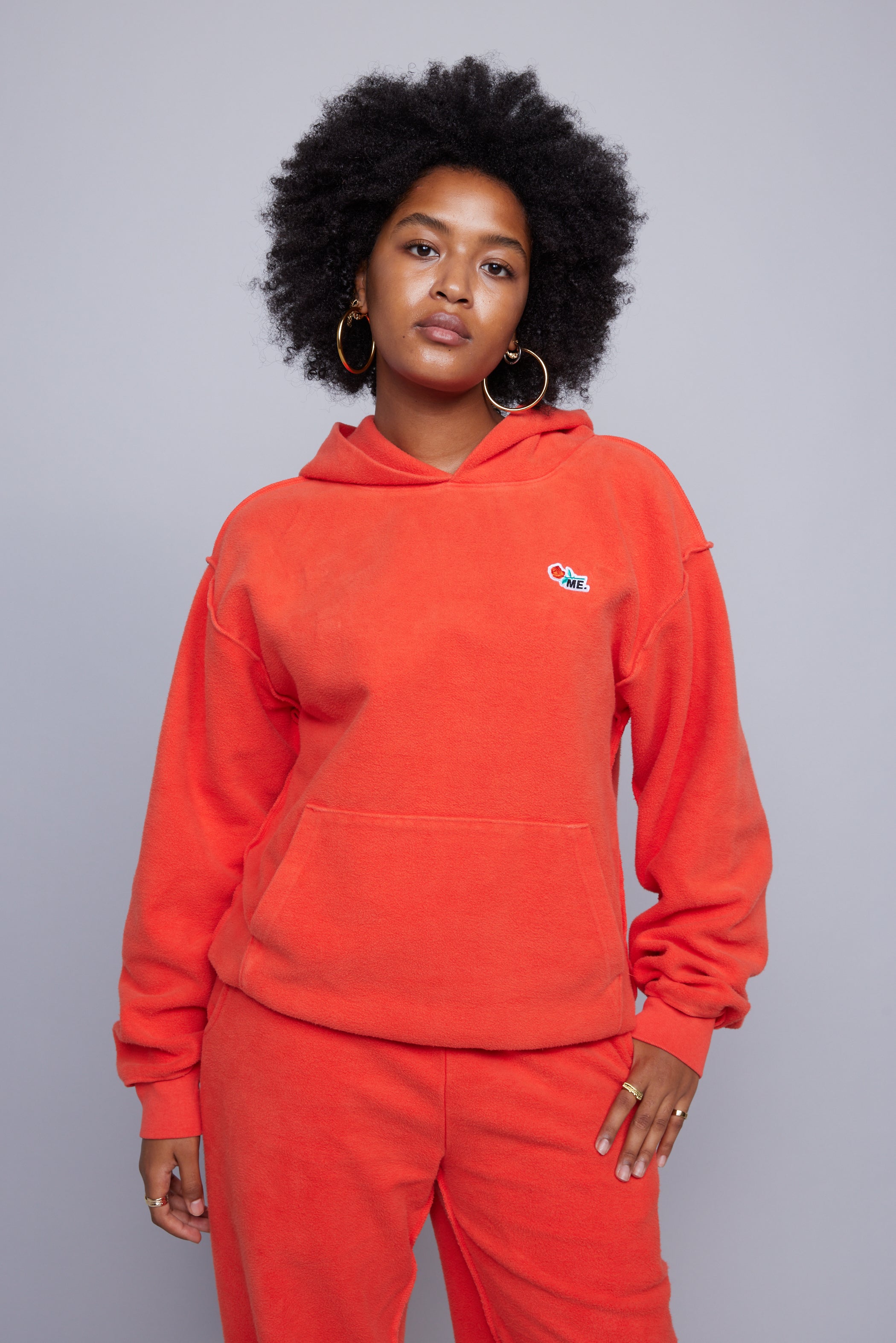 Orange hoodie near online me