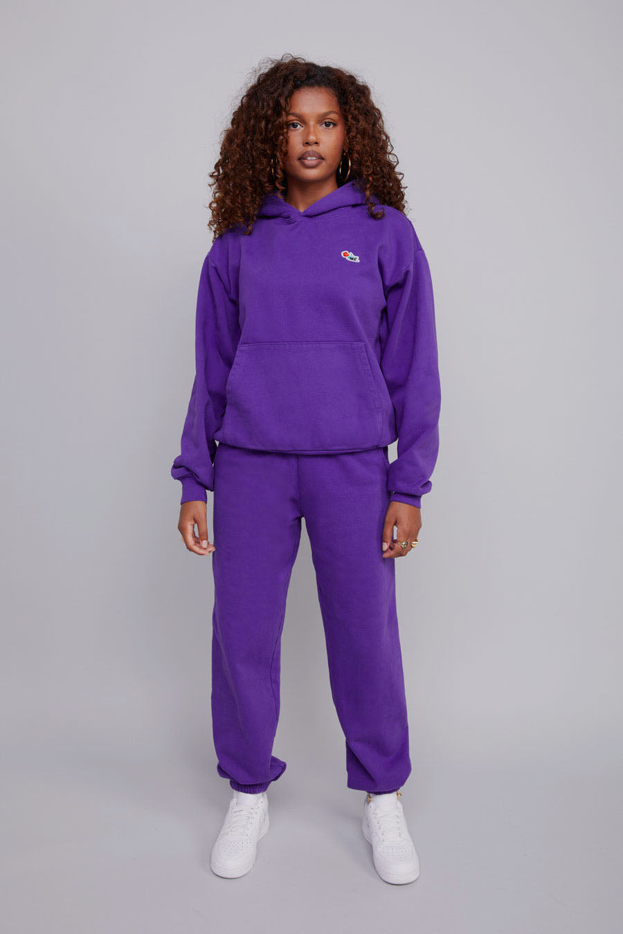 Come As You Are Flared Sweats (Purple)