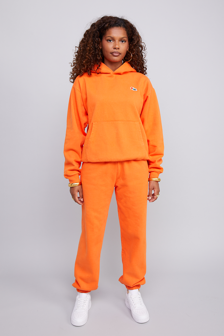 ME. Rose Hoodie Safety Orange Melody Ehsani