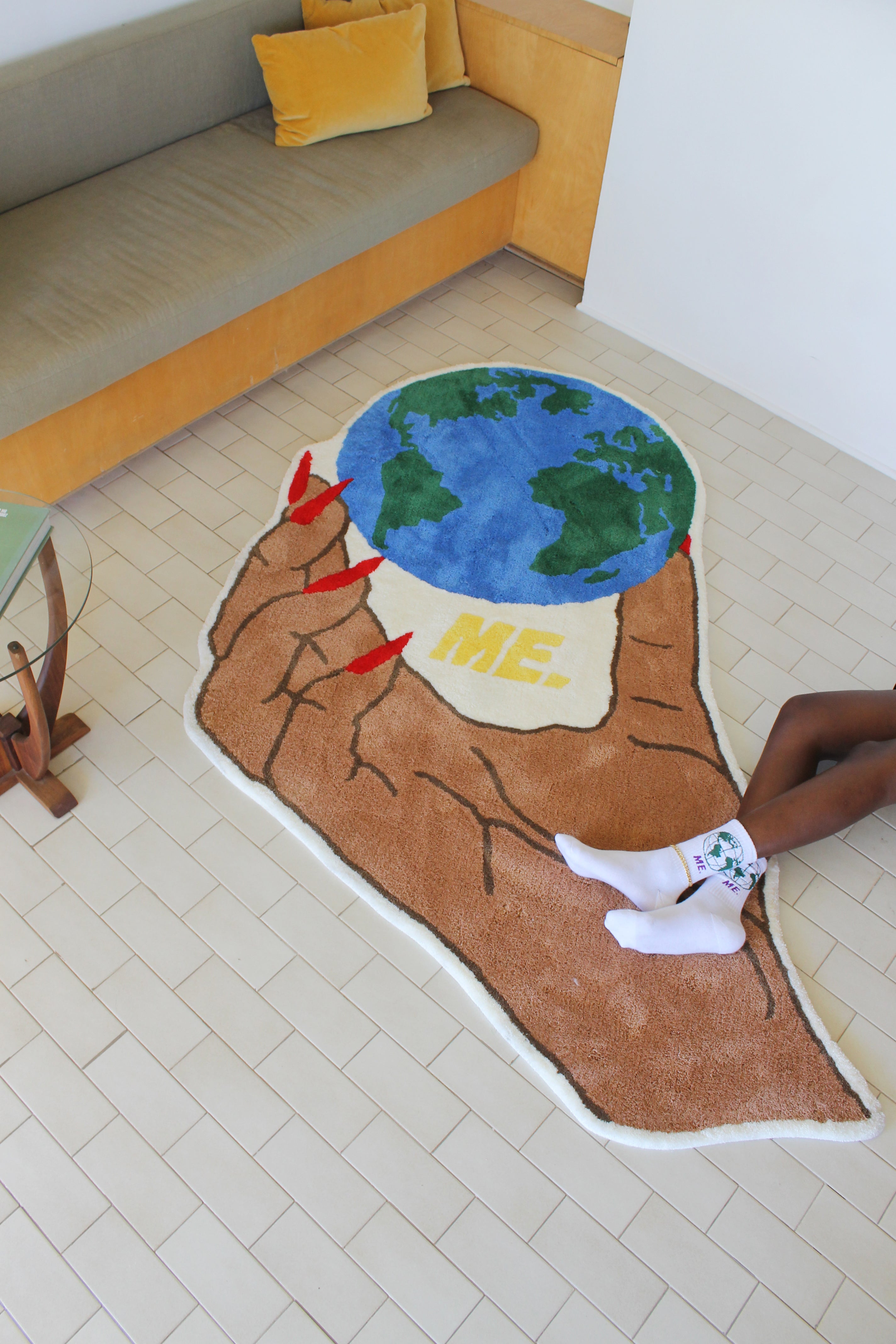 World is Yours Rug – Melody Ehsani